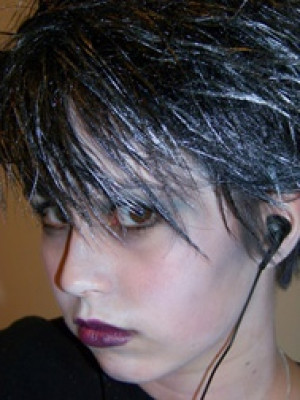 Цветной гель для волос Manic Panic STILETTO™ (extreme metallic silver) - Изображение 1