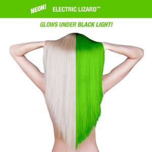 Зеленая краска для волос Manic Panic =Electric Lizard™  237 мл (большая банка) - Изображение 3