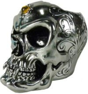 Шкатулка Gothic Couture Large Skull Pot 14cm (P6) Nemesis NEM6406 - маленькая картинка