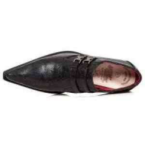 Деловые туфли M.2288-S1 PITONE NEGRO, CUEROLITE H325 TACON M2 ACERO - Изображение 6