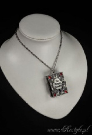 Нашейное украшение "VAMPIRE CHRONICLES" Locket pendant, book shaped necklace - Изображение 3