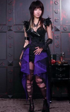 Платье Gothic Dresses Black/Purple - Изображение
