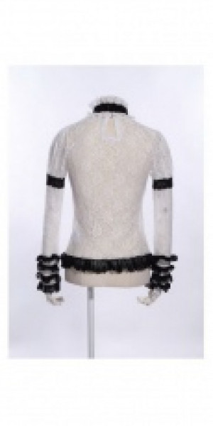 Блузка lace T-shirt / Аниме / Косплей / Лолита - Изображение 5
