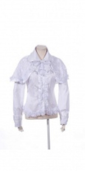 Блузка blouse with shrug / Аниме / Косплей / Лолита - Изображение 3