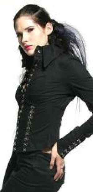 Блузка HOOKED ON BLACKLIST L/S SHIRT - Изображение 2