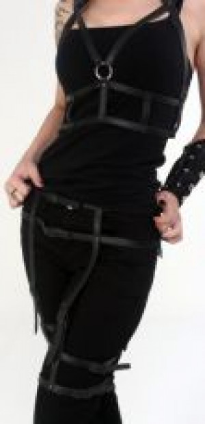   BELT WITH GARTERS AND LEG STRAPS -  2