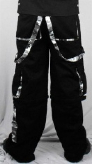 Брюки Esus Black and Urban Camo Transformer Trousers - Изображение 3