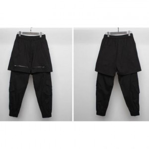 Джоггеры Темный воин Guangzhou trousers line clothing wholesaler CT/BK - маленькая картинка