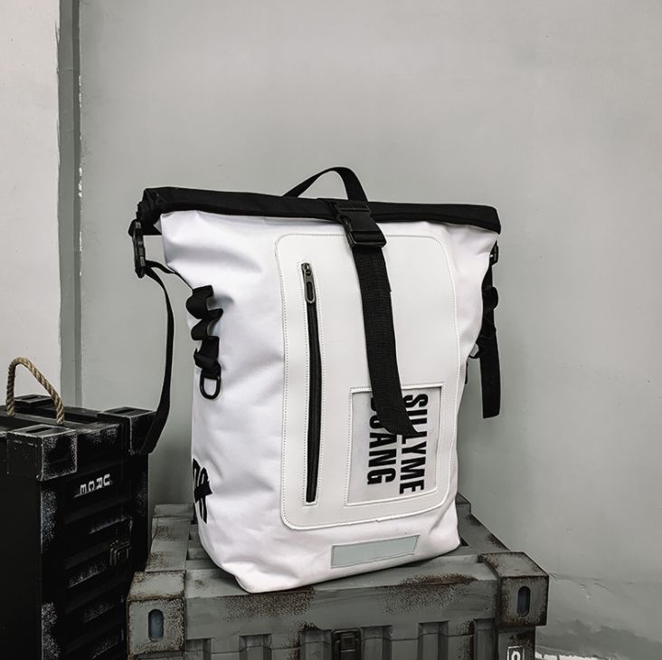Рюкзак белый Baoding Baigou Xincheng Pomelo Bag Factory 8324#/WT Изображение 4