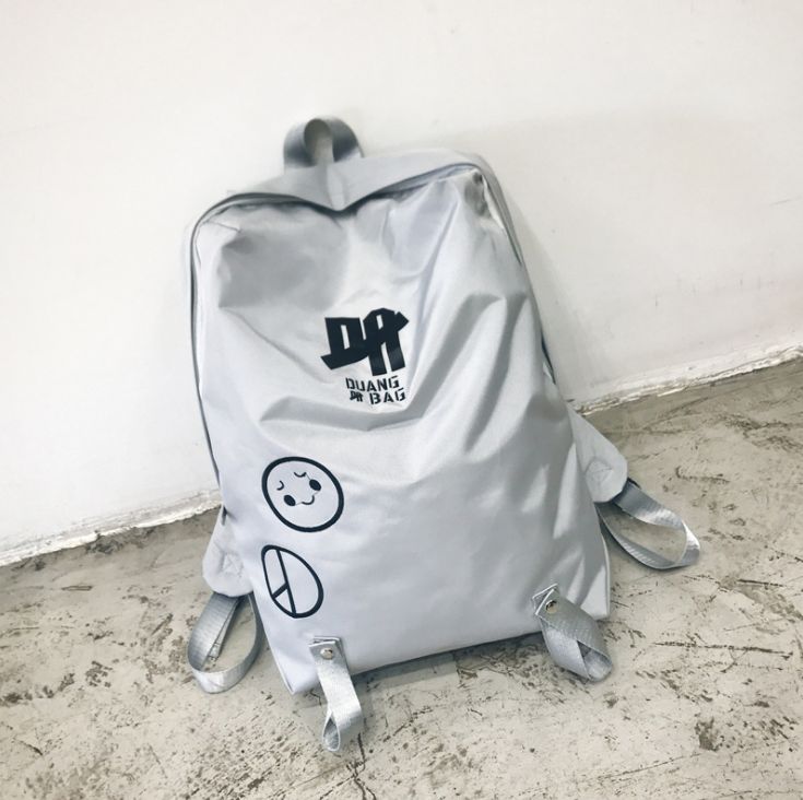 Рюкзак светло серого цвета Baoding Baigou Xincheng Pomelo Bag Factory 8215/LG Изображение 3