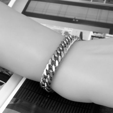 Браслет Stainless steel bracelet - 21 см - 10 мм - 4,2 мм Dongguan Changan Chuang Steel Jewelry Factory A85858/211042 - маленькая картинка