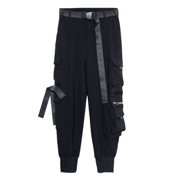Дизайнерские женские брюки черного цвета +Тренд этого года Dongguan Yilinuoshi Clothing Co., Ltd 1367/BK Изображение 5