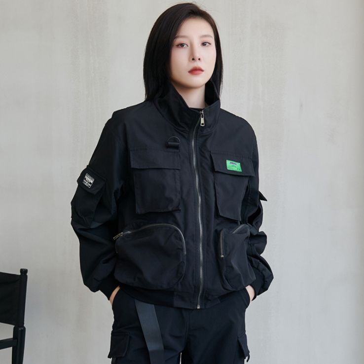 Куртка Куртка черного цвета (осень-весна) Dongguan Yilinuoshi Clothing Co., Ltd 1406/BK Изображение 1
