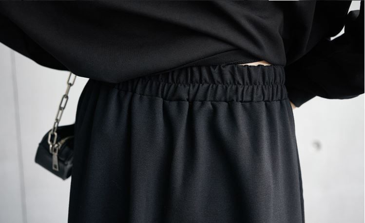 Юбка Юбка черного цвета (осень-весна) Dongguan Yilinuoshi Clothing Co., Ltd 1405/BK Изображение 6