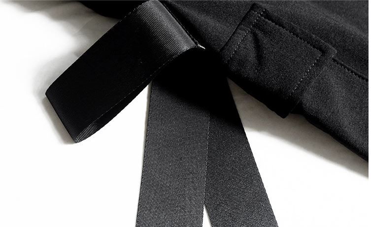 Дизайнерские женские брюки черного цвета +Тренд этого года Dongguan Yilinuoshi Clothing Co., Ltd 1367/BK Изображение 14