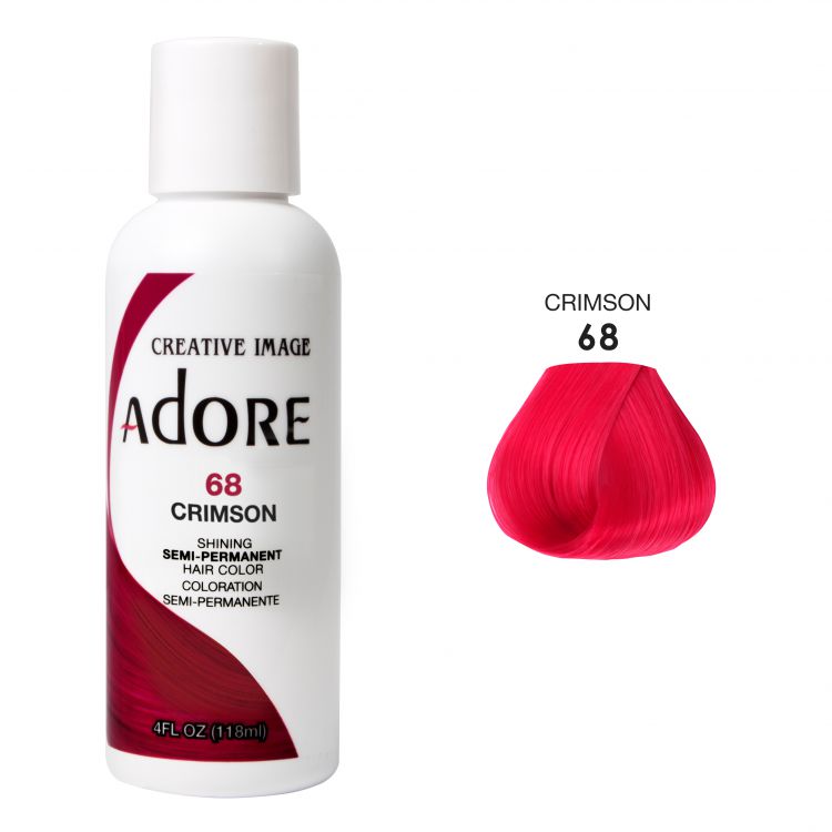 Малиновая краска для волос Adore Crimson Adore 68 Изображение 1