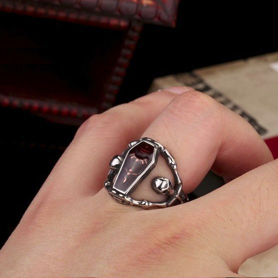  Steel soldier Factory Directly Sell steel Skull Ring Punk Personality Stainless Steel Man s Fashion International Steel soldier Factory Directly Sell steel Skull Ring Punk Personality  7