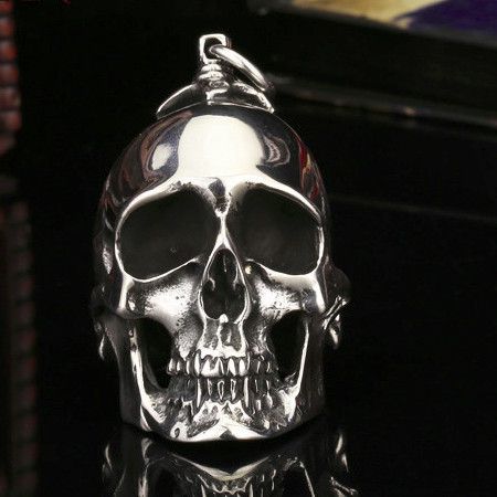  Steel soldier stainless steel men punk skull pendant domineering personality accessories jewelry BP8 International BP8-042  4