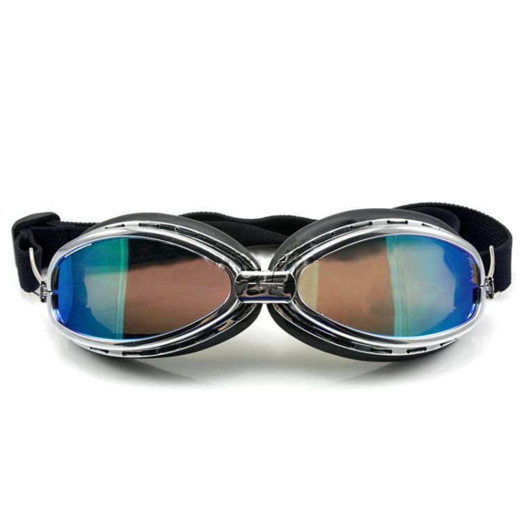  Scooter Goggles Motorcycle Glasses Motocross Googles Motorbike Google Offroad Eyewear ATV Outdoor 4 International D10_Iridium  1