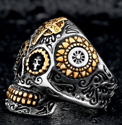  Skull Ring International SS8-327R  2
