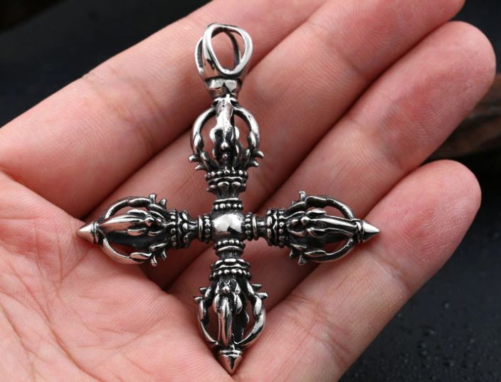  Tibetan Pendant International SS8-078P  1