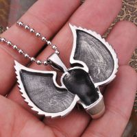 Кулон stainless steel new arrvial angle wing punk skull men pendant stainless steel high quality fashion j International BP8-138 - маленькая картинка