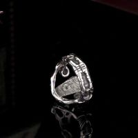  Steel soldier Factory Directly Sell steel Skull Ring Punk Personality Stainless Steel Man s Fashion International Steel soldier Factory Directly Sell steel Skull Ring Punk Personality -  