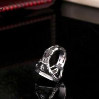  Steel soldier Factory Directly Sell steel Skull Ring Punk Personality Stainless Steel Man s Fashion International Steel soldier Factory Directly Sell steel Skull Ring Punk Personality -  