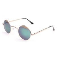  Goth Steampunk Goggles Sunglasses Women Men Retro Coating Mirror Round Sun Glasses Unisex - 