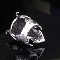  steel soldier stainless steel TV series Garo Skull Ring popular for Japan Hot sale Biker Man Jewelry International BR8-166 -  