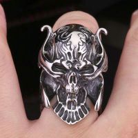  steel soldier stainless steel TV series Garo Skull Ring popular for Japan Hot sale Biker Man Jewelry International BR8-166 -  