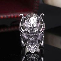  steel soldier stainless steel TV series Garo Skull Ring popular for Japan Hot sale Biker Man Jewelry - 