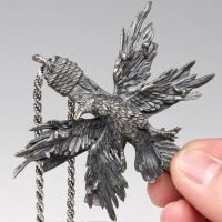  Cross Four Wing Bird Crow - 