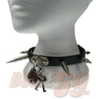  1 row spike with padlock - 