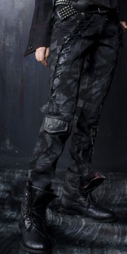  TROUSERS Punk Rave K-106/BK  2