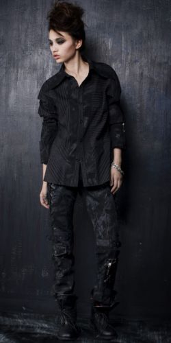  TROUSERS Punk Rave K-106/BK  6