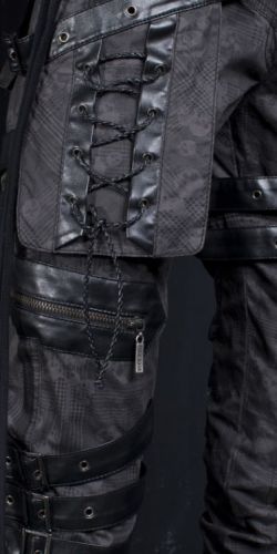  TROUSERS Punk Rave K-111/GY  5