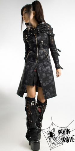  -  JACKET Punk Rave Y-255/BK /  /  /    /  4
