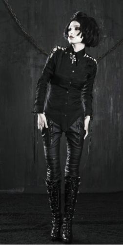  BLOUSE Punk Rave Y-288/BK  2