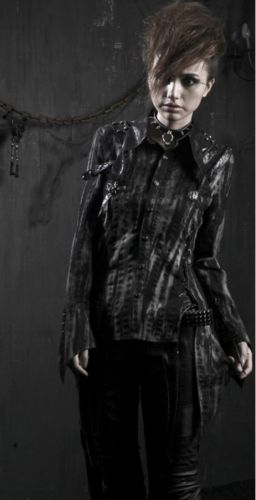  BLOUSE Punk Rave Y-367/BK  2