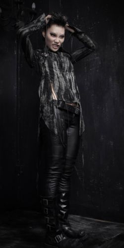  BLOUSE Punk Rave Y-367/BK  7