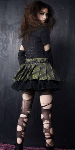  BLOUSE Punk Rave Y-289/BK-GR  5
