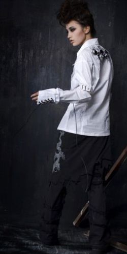  BLOUSE Punk Rave Y-283/WH  7