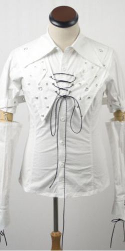  BLOUSE Punk Rave Y-283/WH  8