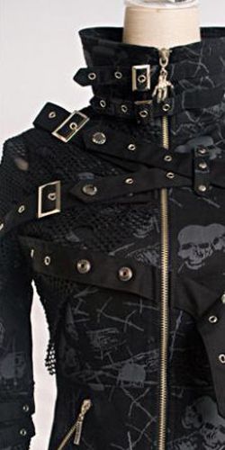 -  JACKET Punk Rave Y-255/BK /  /  /    /  9