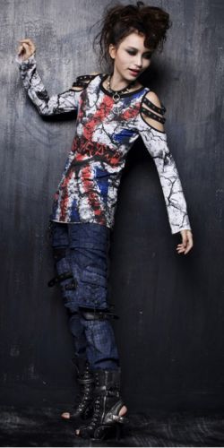  PANTS Punk Rave K-110/BL  4