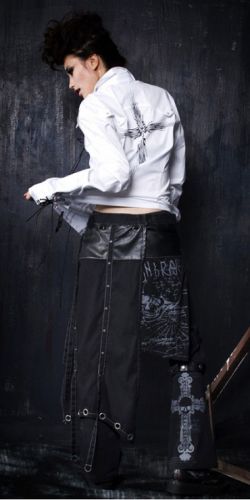  PANTS Punk Rave K-056/BK  5