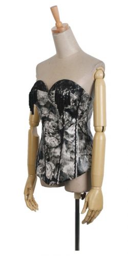  CORSET Punk Rave Y-387/BK-WH /  /  /  /  11