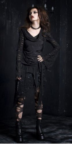  T-SHIRT Punk Rave T-260/BK  4