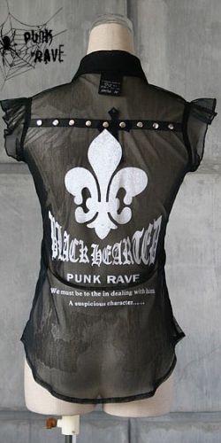  BLOUSE Punk Rave Y-177/BK  5